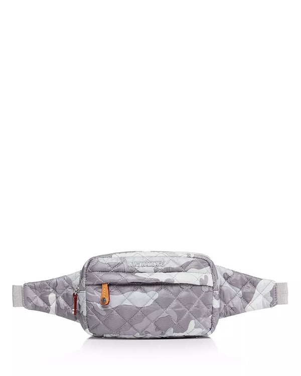 Light Gray Camo Metro Belt Bag
